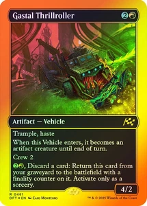 Gastal Thrillroller (First-Place Foil) - Aetherdrift - 0461 - MTG - NM - Rare - Picture 1 of 1