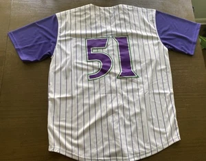 Randy Johnson Baseball Large MLB Fast Ship New Adult Men Arizona Diamondbacks L - Picture 1 of 3