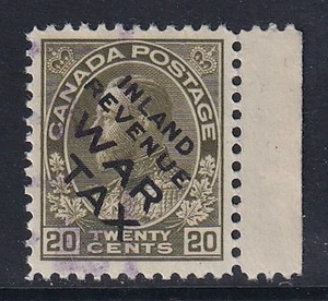 Canada Scarce 1915 Overprint War Tax Issue #MR2Ci  VF  CV $150.00  No Faults - Picture 1 of 2