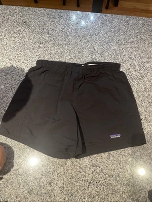 Pantalones Cortos Mujer PATAGONIA Bolsos Cintura Elástica con Cordón Negro Talla Pequeña Foto 1 de 4