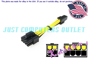 🔥 Custom HP ATX12V EPS-12V CPU 4-Pin to 8-Pin Power Adapter Converter Cable - Bild 1 von 7