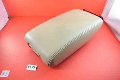 H#6 98-05 LEXUS GS300 GS400 CONSOLA CENTRAL REPOSABRAZOS TAPA CUERO TOSTADO SUPERIOR OEM Foto 1 de 4