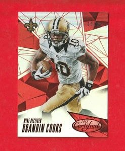 2015 Panini Certified Mirror Red Brandin Cooks #d 19/99 New Orleans Saints - Bild 1 von 2