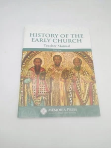 History of the Early Church Teacher Manual No Writing Or Highlights - Imagen 1 de 4