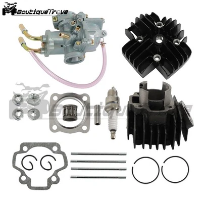 Kit de extremo superior de junta de anillo de pistón de cilindro de carburador para Yamaha PW50 1981-2009 nuevo Foto 1 de 4