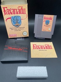 Faxanadu -Nintendo NES- OVP/Boxed - PAL B / NOE / German  - TOP Zustand