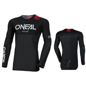 O'Neal Mayhem Hexx V.23 Mens Motocross Jersey-Black/Gray-X-Large - Picture 1 of 1