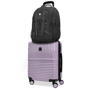 Zaino World Traveler Dejuno Ultimate Travel Combo Spinner trasporto e laptop - Foto 1 di 9