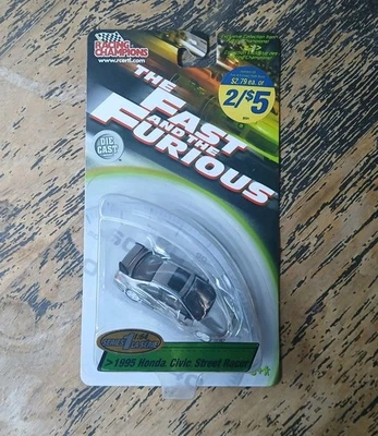 Honda Civic Si 1995 Racing Champions Fast & Furious Series 1 plateado 1:64 Foto 1 de 4