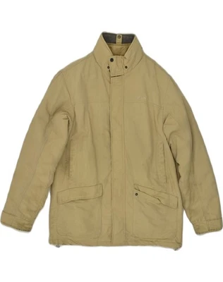 FILA Mens Padded Jacket UK 40 Large Beige Nylon AB33 - Image 1 of 4