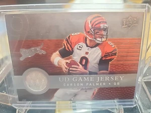 2008 UPPER DECK UD GAME JERSEY CARSON PALMER #UDGL-CP CINCINNATI BENGALS USC - Picture 1 of 2
