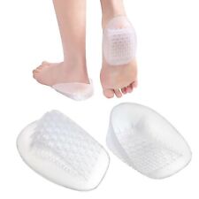 Gel Heel Cups Plantar Fasciitis Inserts  Silicone Heel Cup Pads for Bone Pains