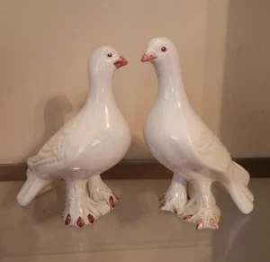 Pr. Pájaros de amor de cerámica palomas figuras valencianas Italia - Imagen 1 de 4