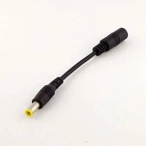10x DC Power 5.5x2.1mm To 5.0 x 3.0mm Connector Cable Cord Plug Adapter Samsung - Picture 1 of 5