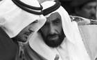 Sheikh Zayed bin Sultan al-Nahyan 1980 OLD PHOTO 1