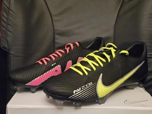 Nike Mercurial Vapor 15 Academy FG By You UK 10.5 EUR 45.5 Black Mult DV3893 900 - Picture 1 of 18