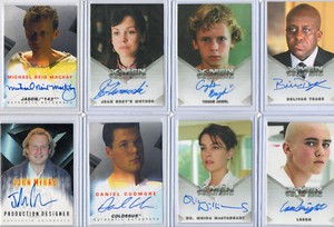 Marvels X-Men & Wolverine - Autograph Card Selection NM Rittenhouse