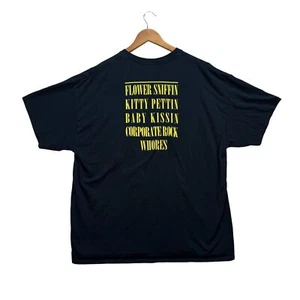 Camiseta De Colección Nirvana Smiley Banda de Rock Camiseta Grunge Rock Lista de Canciones Putas 2003 2XL - Imagen 1 de 4
