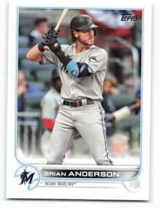 2022 Topps #19 Brian Anderson NM-MT Marlins ID:40845
