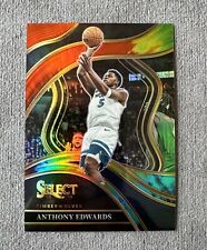 2023-24 Select NBA Anthony Edwards Courtside Rainbow Tie Dye Prizm /25