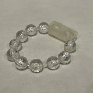 1999 Pretty Pretty Princess Clear Bracelet Jewelry Replacement Game Piece Hasbro - Picture 1 of 1