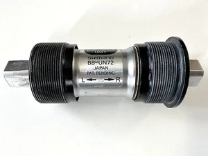 Soporte inferior cuadrado vintage Shimano XT BB-UN72 73x108 inglés - Imagen 1 de 6