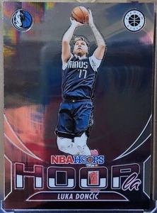 2023-24 Panini NBA Hoops Premium Stock - #7 Luka Dončić HoopLa Insert SP Dallas - Picture 1 of 2