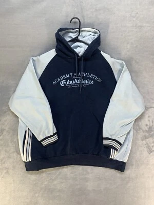Vintage Fubu Athletics Hoodie Blue Size XL - Image 1 of 4