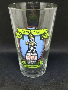 Dead Guy Ale Rogue Oregon Brewed Skeleton Beer Glass 6" - Picture 1 of 4