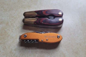 Orange Columbia Multi Tool Knife 3 5/8" Long  - Picture 1 of 8