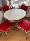 Retro Style50s American Diner Table and Four Chairs