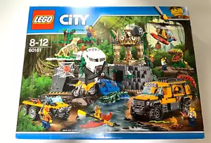 NEU LEGO CITY: Dschungel-Erkundungsstätte (60161) versiegelter Inhalt, Kartonschaden - Bild 1 von 5