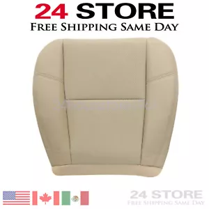 2011 2012 For GMC Yukon Denali Driver Bottom Perforated Leather Seat Cover TAN - Bild 1 von 12
