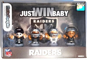 Fisher Price Little People NFL Las Vegas Raiders Figuras Coleccionistas 4 Pk Serie 1 - Imagen 1 de 3