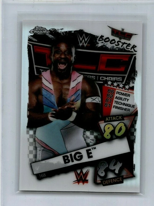 2021 Topps WWE Chrome Slam Attax Refractor Big E - Image 1 of 1