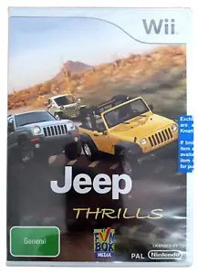 Jeep Thrills Nintendo Wii PAL Wii U Compatible *Sealed* - Picture 1 of 3