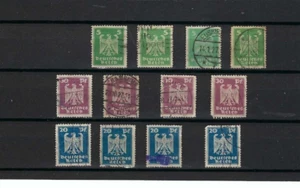 ''GERMAN EAGLE- SC-331-332-33        GERMANY  1924  Study  {12} - Picture 1 of 1