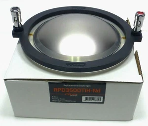 Original Factory Diaphragm PRV RPD3500TiH for PRV D3500TiH-Nd Driver 8 Ohms - Picture 1 of 6