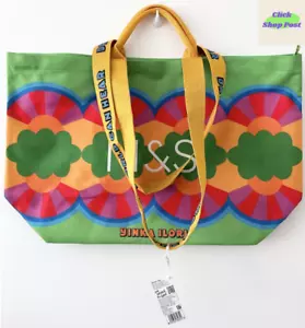 New M&S Marks And Spencer Yinka Ilori Reusable Bag Zip Grocery Food x 1 - Picture 1 of 3