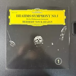 Herbert Von Karajan BRAHMS SYMPHONY NO5 | VINYL LP JAPAN (NM/NM) - Picture 1 of 3