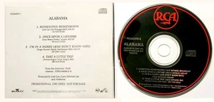 ALABAMA *VG+* "HOMETOWN HONEYMOON+3" 1993 US RCA PROMO CD SINGLE - Imagen 1 de 1