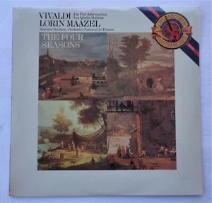 New CBS Masterworks Lp 1P 7641 Vivaldi The Four Seasons Maazel French National O - Picture 1 of 6