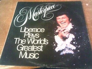 LIBERACE PLAYS THE WORLD'S GREATEST MUSIC MASTERPIECE STEREO RECORD ALBUM - Picture 1 of 5