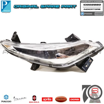 Indicatore Direzione Freccia Anteriore Sinistro Original Piaggio Beverly 300 ... - Immagine 1 di 3