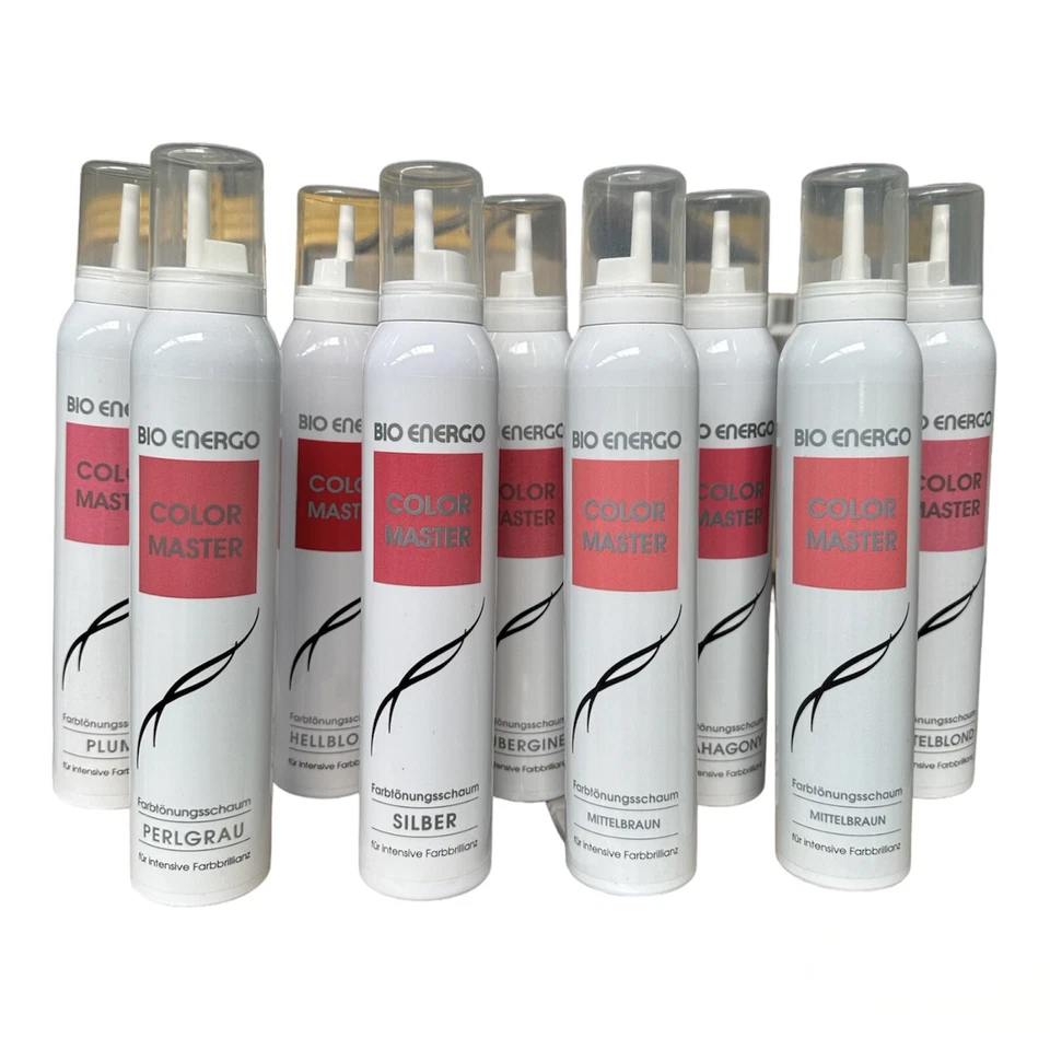 Bio Energo Farbtönungsschaum Tönung Haarfarbe Farbschaum Haartönung Tönungsfarbe - Bild 1 von 1