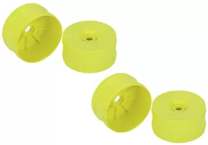 Pro-Line 2738-02 Lightweight Velocity Front / Rear Wheels Yellow 2 1/8 Buggies - Picture 1 of 2