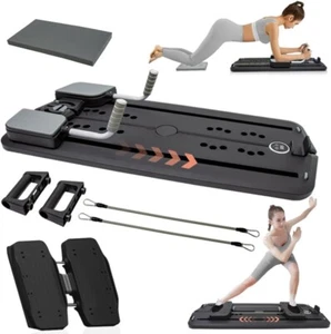 Pilates Reformer Board-4 in 1 Pilates Reformer Set- Multi-Purpose Pilates Slidin - Picture 1 of 6