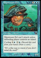 Magic the Gathering MTG Slipstream Eel (114) Onslaught   LP