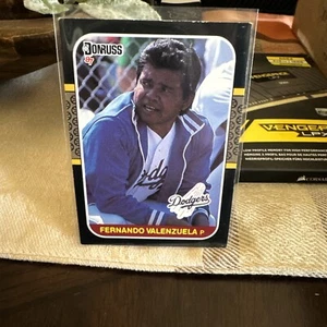 Fernando Valenzuela - Los Angeles Dodgers - 1987 Donruss Baseball Card #94 - Picture 1 of 2