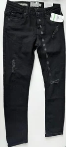 Lucky Brand Black Distressed Zoe Girls Jeans, Size 8, MSRP $44.50 NWT: EB1001 - Picture 1 of 12